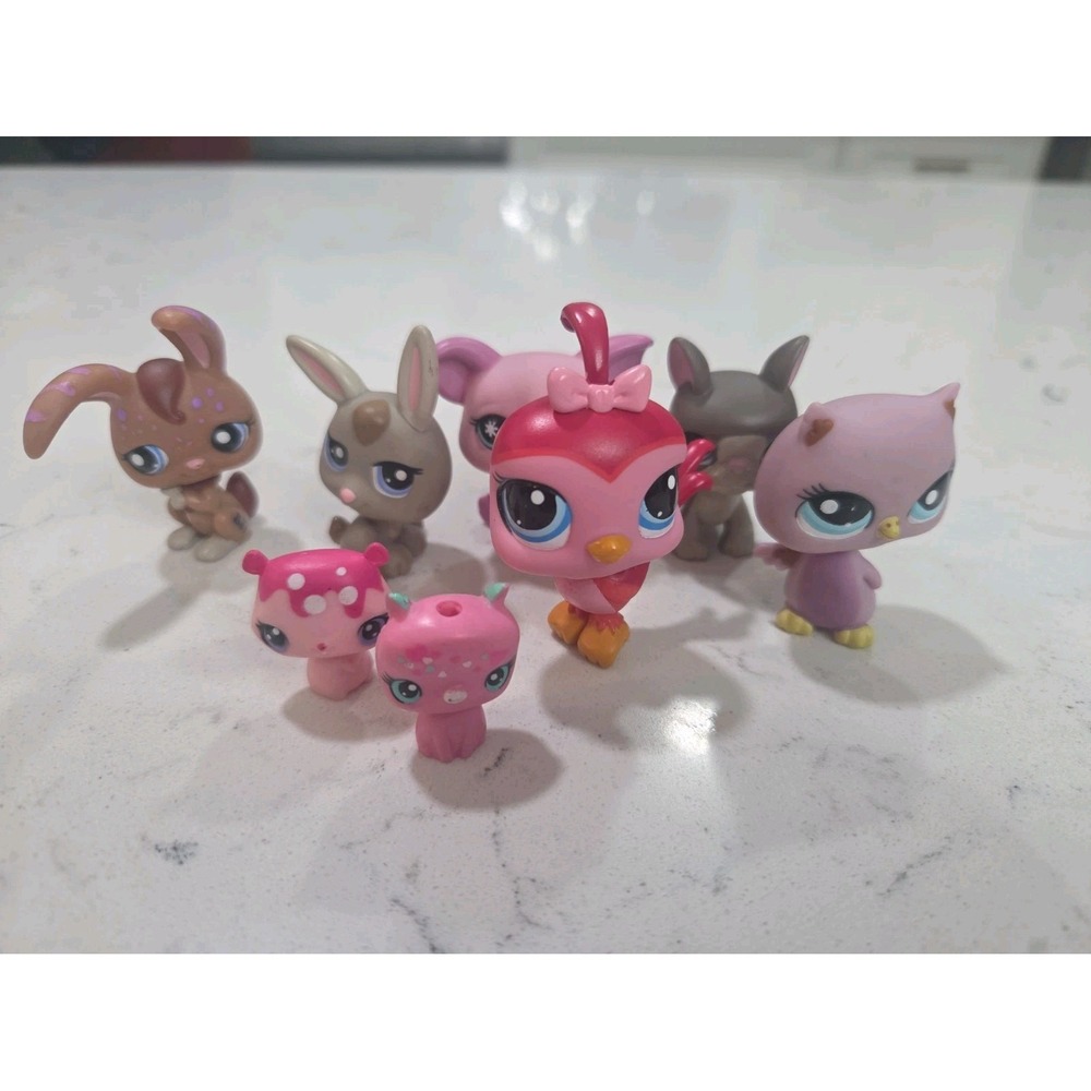 Littlest Pet Shop Lot Of 8